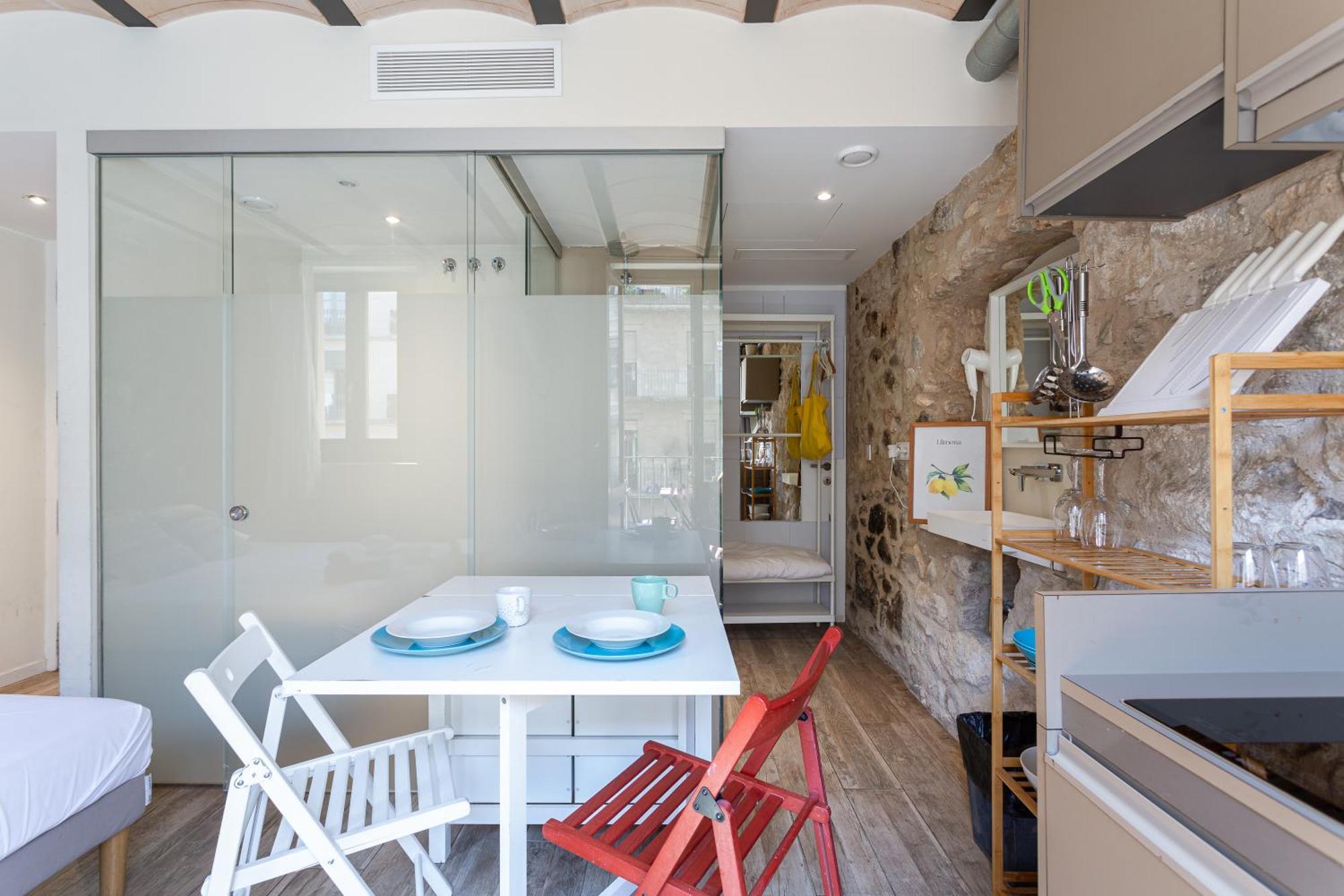Apt 5 Limon Girona Bagian luar foto