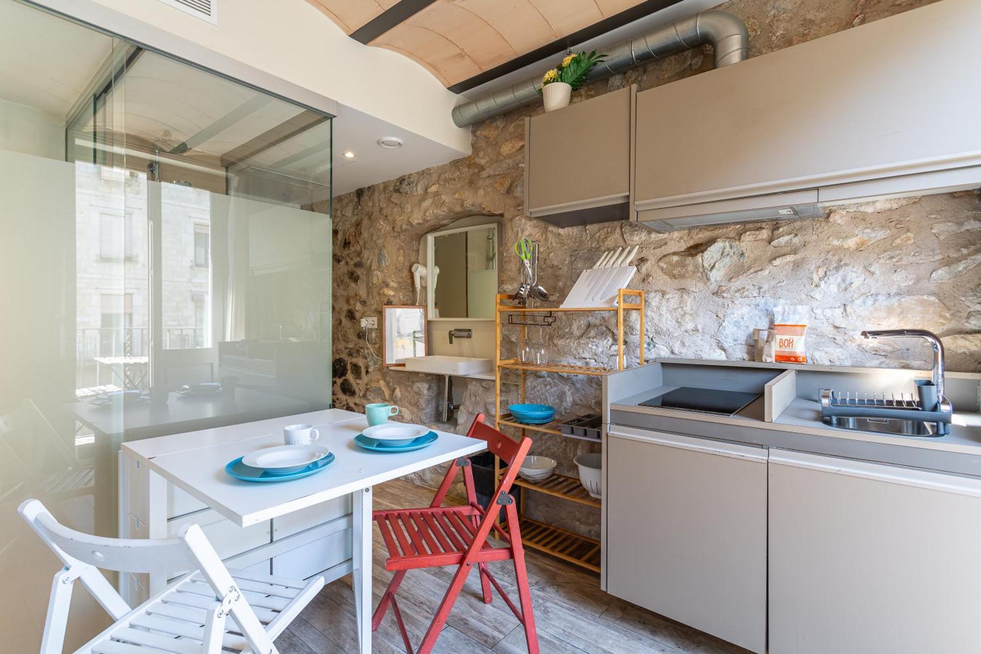 Apt 5 Limon Girona Bagian luar foto